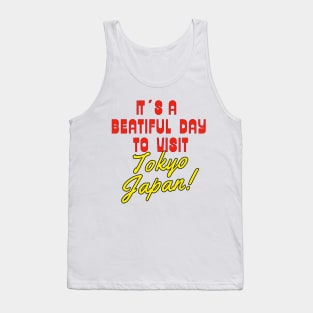 Tokyo Japan.  Gift Ideas For The Travel Enthusiast. Tank Top